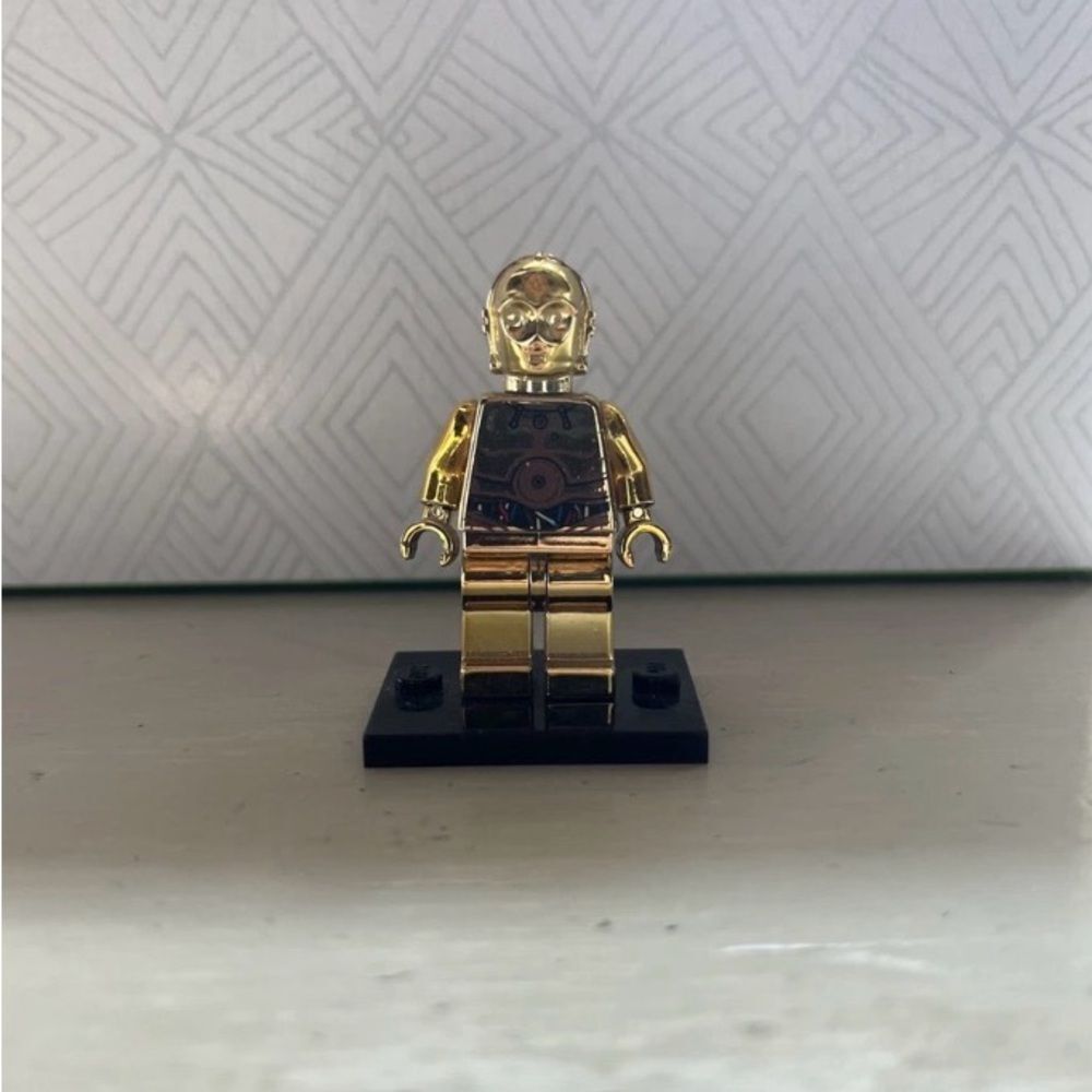 C3PO CHROME LEGO Minifigure - Picture 4 of 4